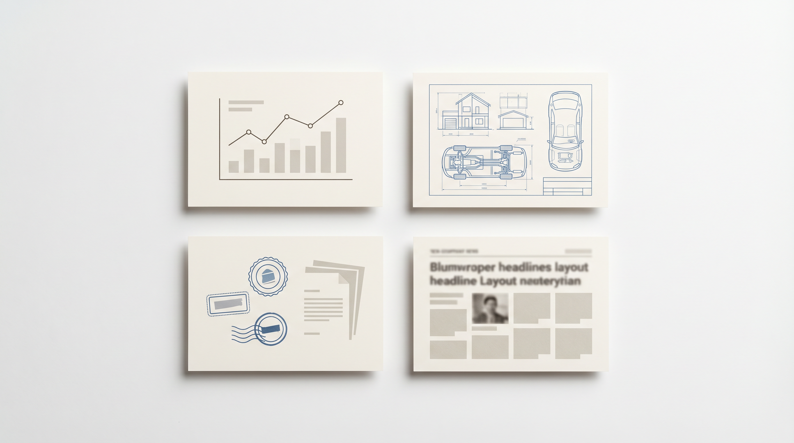 4つの想定読者ユースケース — 投資家・業界・規制・報道