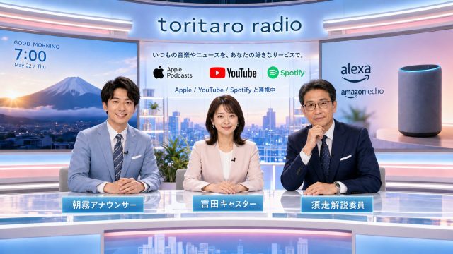 toritaro radio podcast launch eyecatch v2